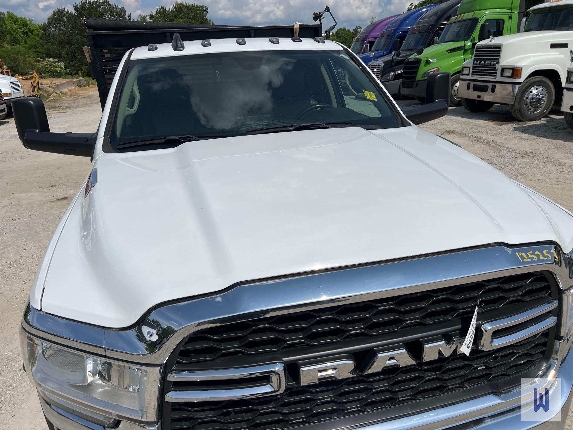 2020 RAM 5500HD SINGLE AXLE DUMP TRUCK, VIN # 3C7WRNFL0LG119703