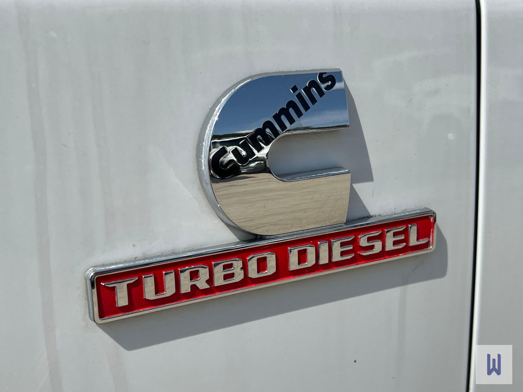 2020 RAM 5500HD SINGLE AXLE DUMP TRUCK, VIN # 3C7WRNFL0LG119703