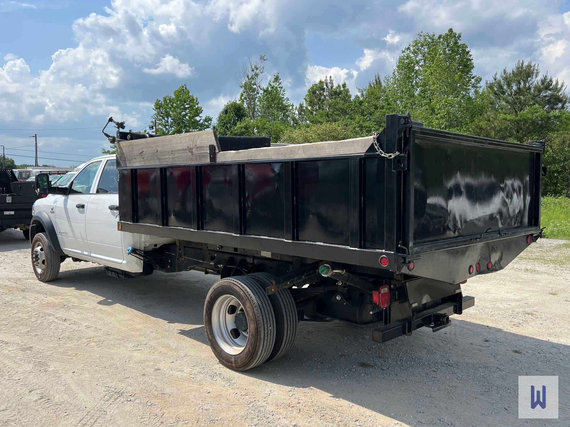 2020 RAM 5500HD SINGLE AXLE DUMP TRUCK, VIN # 3C7WRNFL0LG119703