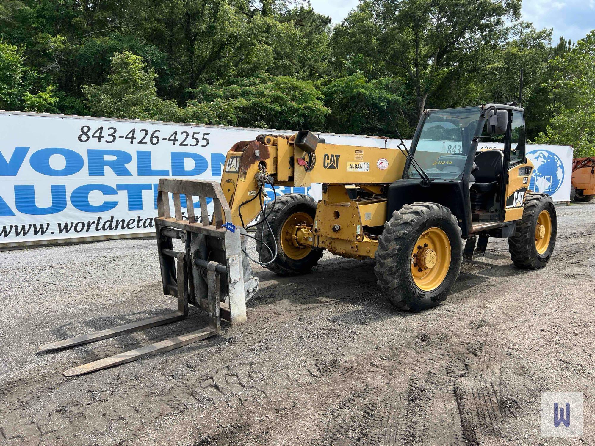 CATERPILLAR TH360B TELESCOPIC FORKLIFT, SN: CATTH360TSLE01256