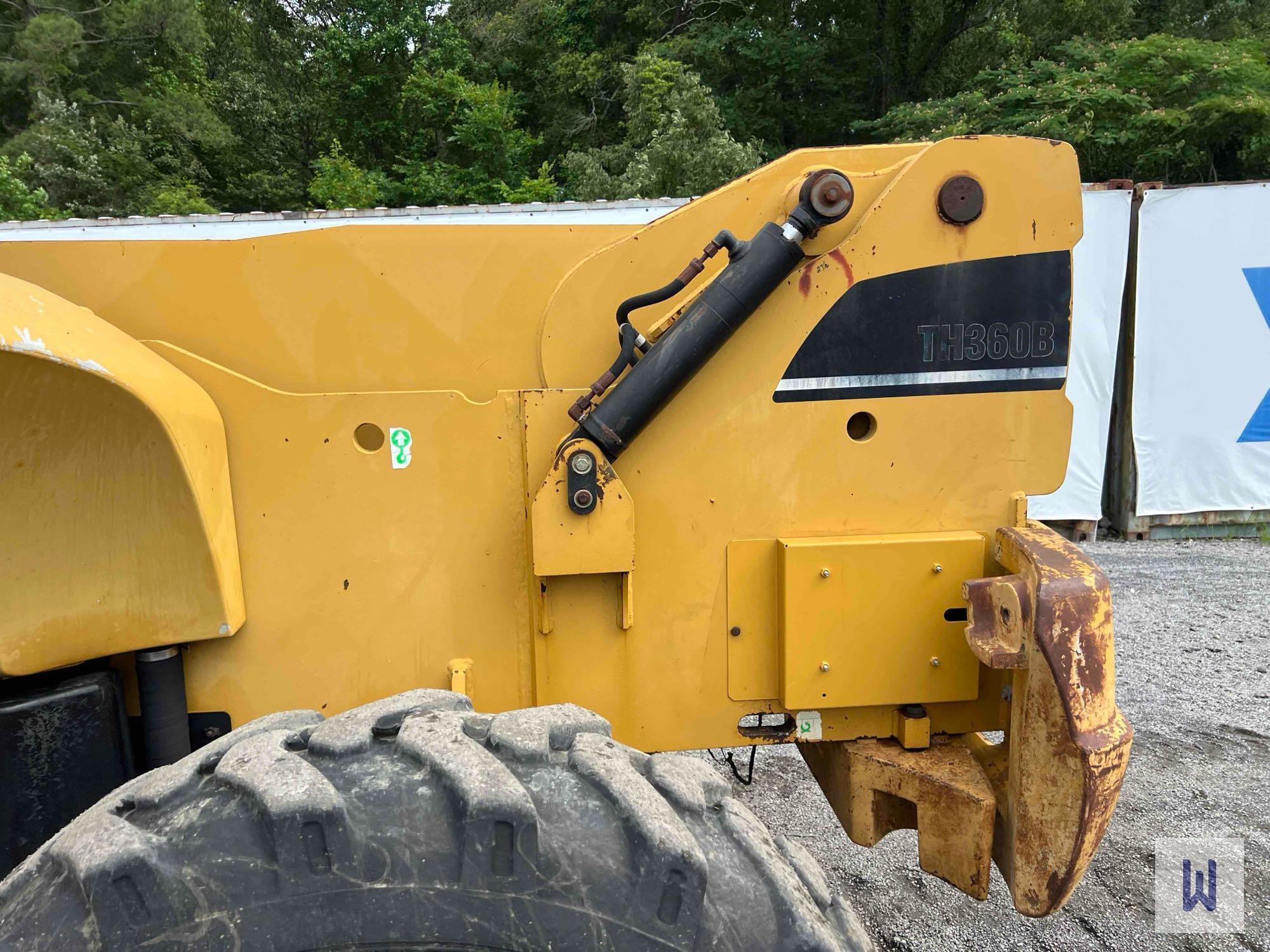 CATERPILLAR TH360B TELESCOPIC FORKLIFT, SN: CATTH360TSLE01256
