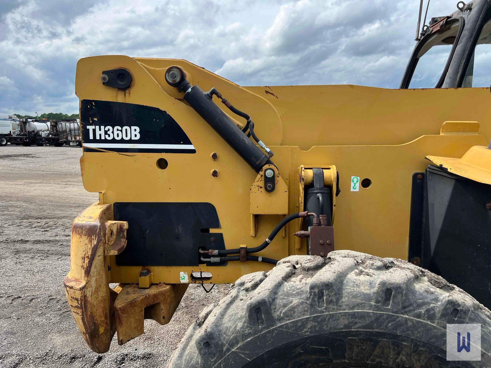 CATERPILLAR TH360B TELESCOPIC FORKLIFT, SN: CATTH360TSLE01256