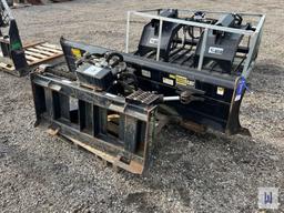 CATERPILLAR 92'' SKID STEER DOZER BLADE, SN-PRSSDB001663