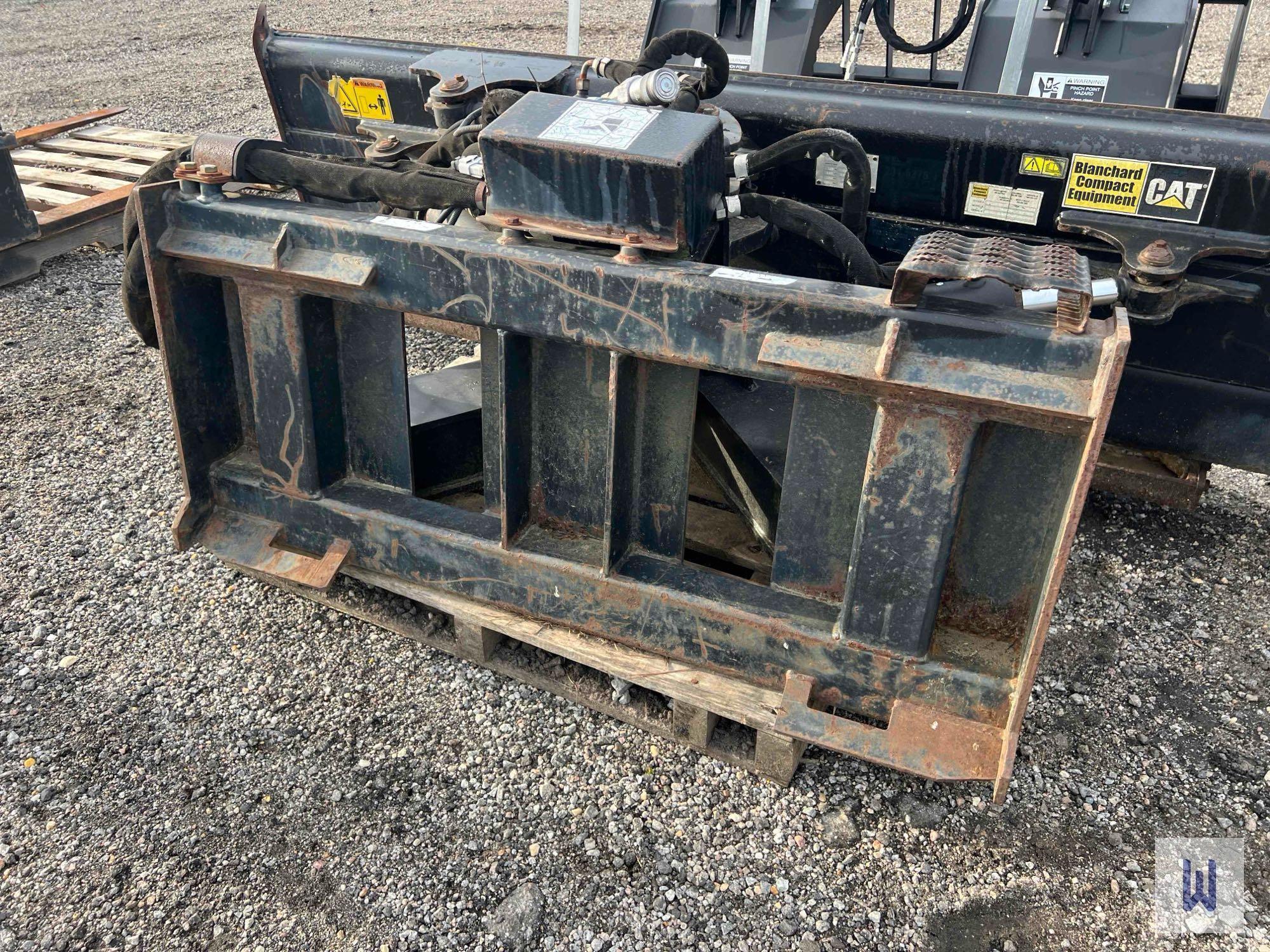 CATERPILLAR 92'' SKID STEER DOZER BLADE, SN-PRSSDB001663