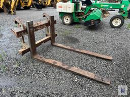 VOLVO WHEEL LOADER FORKS ATTACHMENT, SN-C1725