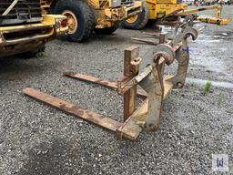 VOLVO WHEEL LOADER FORKS ATTACHMENT, SN-C1725