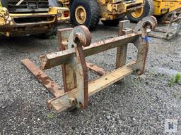 VOLVO WHEEL LOADER FORKS ATTACHMENT, SN-C1725