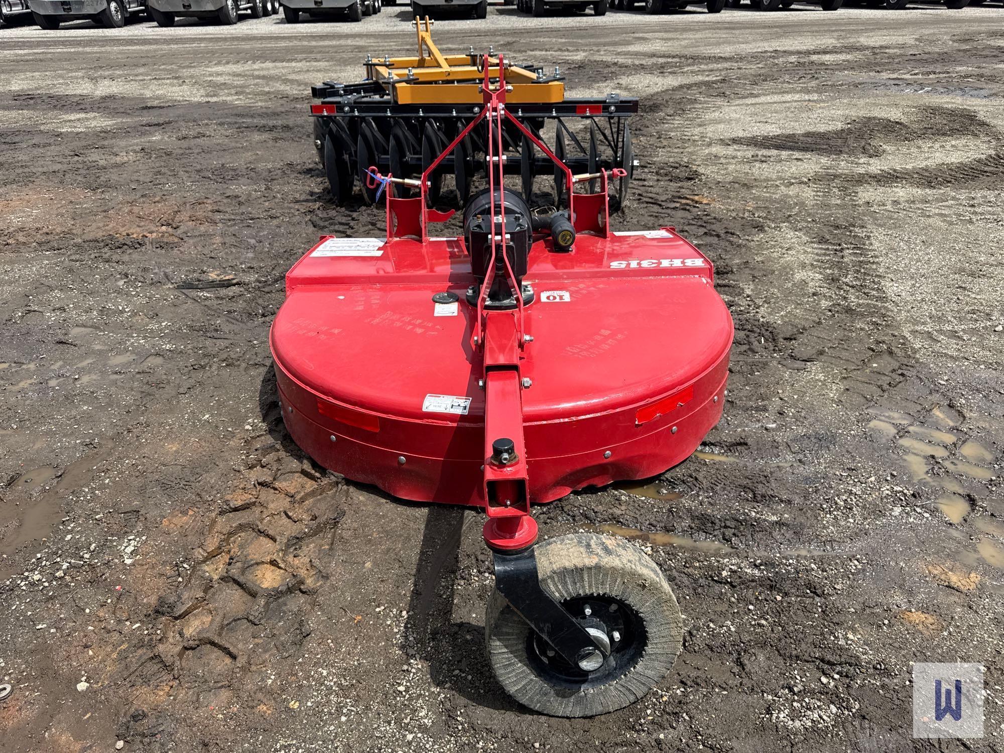 BUSH HOG INC. BH315-2 ROTARY CUTTER, SN-1HKLR1230520024