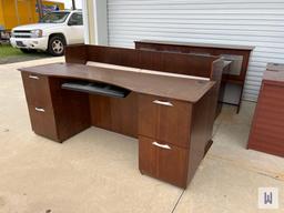VARIOUS USED OFFICE DESKS/FURNITURE