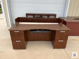 VARIOUS USED OFFICE DESKS/FURNITURE