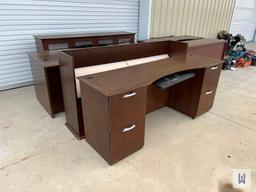 VARIOUS USED OFFICE DESKS/FURNITURE