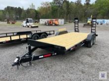 2025 CLAYS 20'x82'' TANDEM AXLE TRAILER, VIN-55JBE2021ST000209