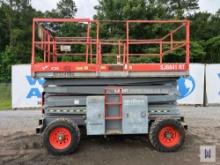 SKYJACK SJ8841RT ROUGH TERRAIN 4x4 SCISSOR LIFT, SN:43400R