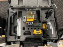 2022 DEWALT DW089LG 12V MAX 3x360 DEGREE GREEN LINE LASER, SN-082571