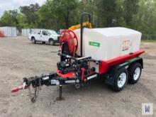 2017 MULTIQUIP WT5C TANDEM AXLE WATER TRAILER, VIN # 4GNBM1225HB046995