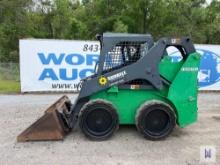 2019 JOHN DEERE 318G SKID STEER LOADER, SN-1T0318GAJKJ351401