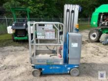 2015 GENIE GR-20 VERTICAL MAST LIFT, SN:GR15-37612
