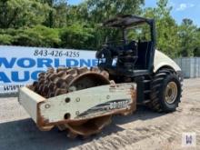 INGERSOLL-RAND SD-116F PAD FOOT VIBRATORY COMPACTOR, SN-189849