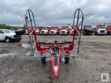 PULL TYPE (4) WHEEL HYDRAULIC FOLD HAY TEDDER