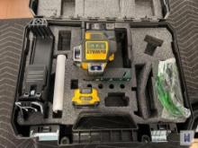 2022 DEWALT DW089LG 12V MAX 3x360 DEGREE GREEN LINE LASER, SN-082560