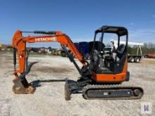 2023 HITACHI ZX35U-5N MINI-EXCAVATOR, SN-HCMADG60T00301636