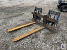2018 CNH IND. Q/C PALLET FORKS FOR COMPACT WHEEL LOADER, SN-47659651