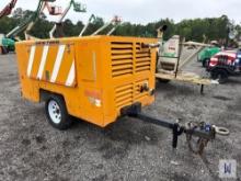 SULLIVAN PALATEK D3750 TOWABLE AIR COMPRESSOR, SN: 71632