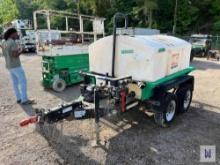 2014 MULTIQUIP WT5CSG TANDEM AXLE WATER TRAILER, SN-4GNBM1223EB037675
