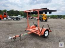 2014 WANCO WTSP TOWABLE ARROW BOARD, VIN # 5F11S1010E1001212