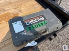 RIDGID THREADER SET IN CARRYING CASE