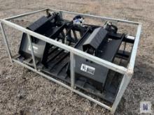 2023 SKID STEER 72'' ROCK GRAPPLE BUCKET, SN-001402934