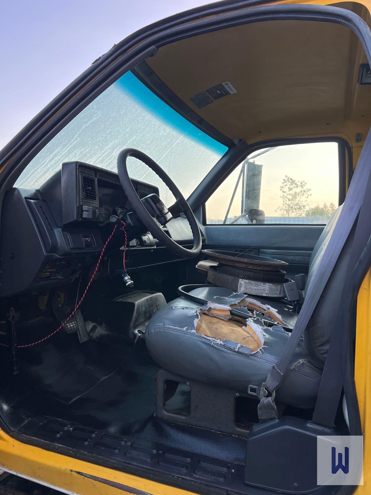 1995 GMC C7000 TOPKICK BOX TRUCK, VIN # 1GDJ7H1P2SJ509820
