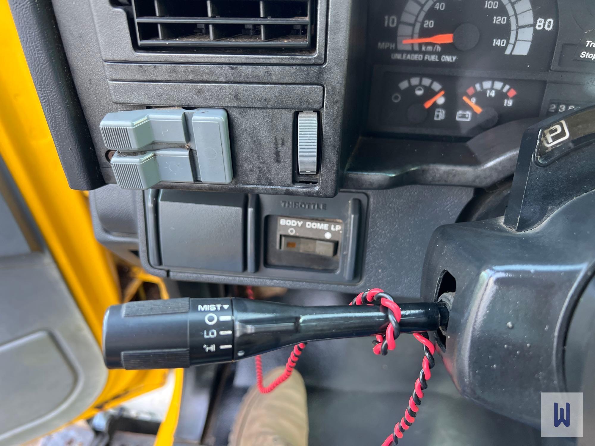 1995 GMC C7000 TOPKICK BOX TRUCK, VIN # 1GDJ7H1P2SJ509820