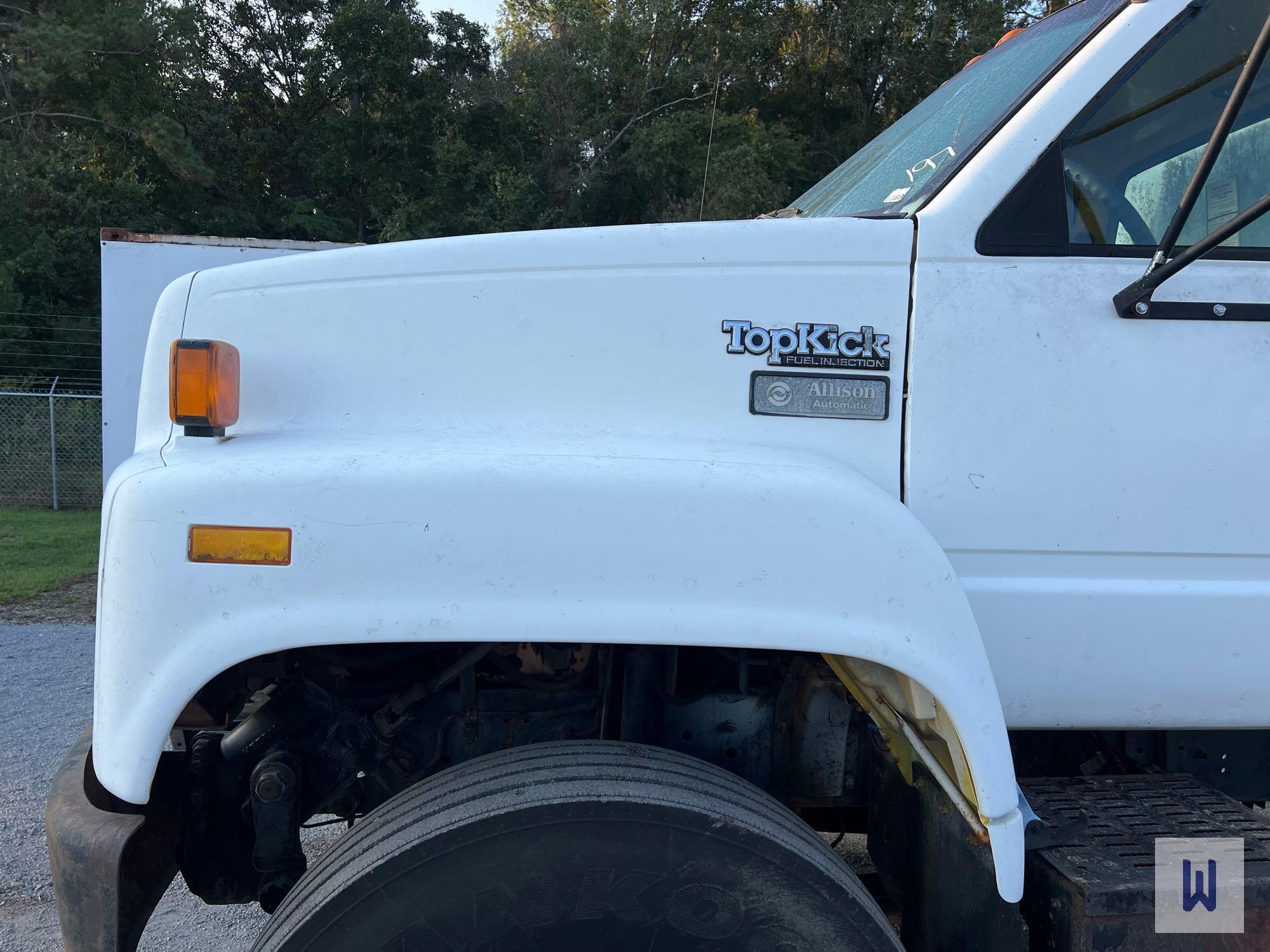 1995 GMC C7000 TOPKICK BOX TRUCK, VIN # 1GDJ7H1P2SJ509820