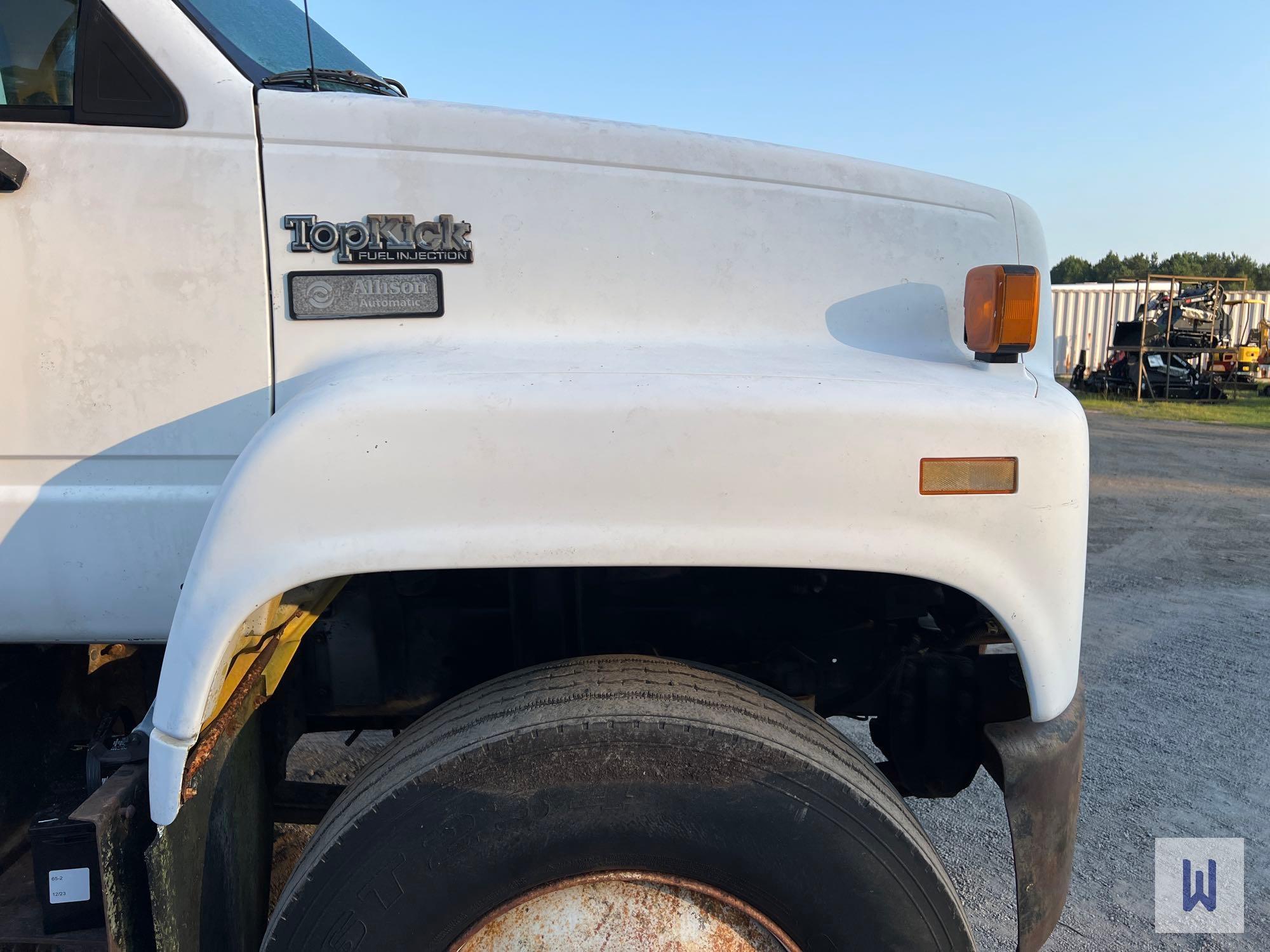 1995 GMC C7000 TOPKICK BOX TRUCK, VIN # 1GDJ7H1P2SJ509820