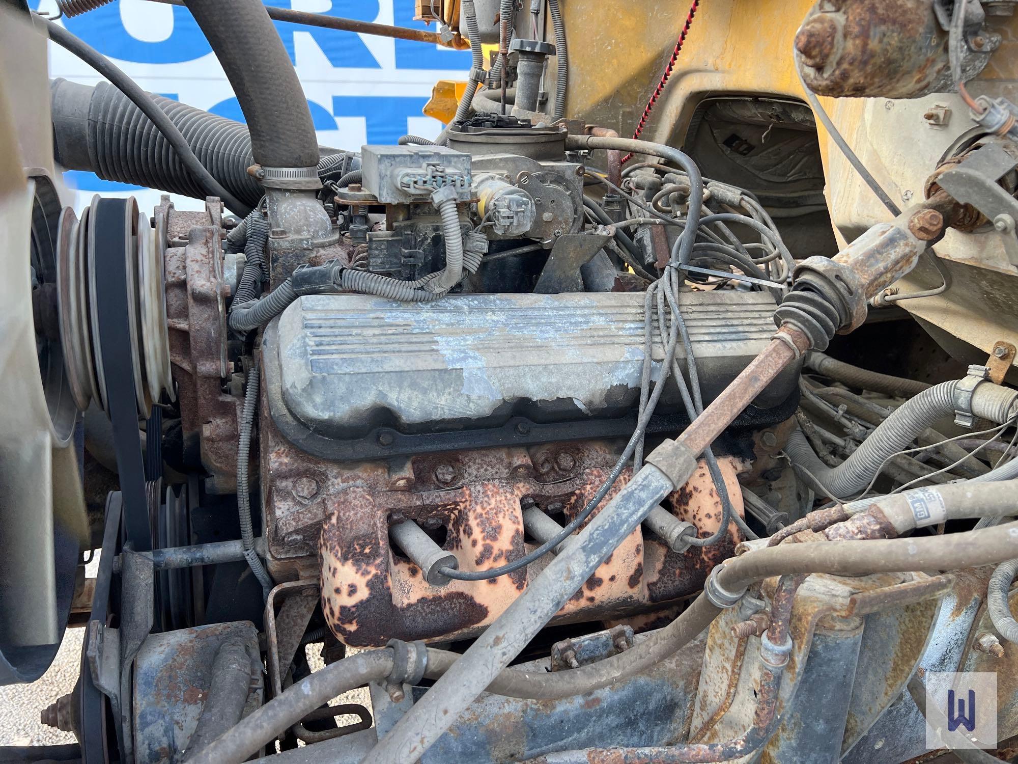 1995 GMC C7000 TOPKICK BOX TRUCK, VIN # 1GDJ7H1P2SJ509820