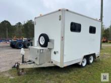 ROLLINGSTAR MAN. 12'x8' FIBER OPTIC ENCLOSED TRAILER, VIN-1R9US12245B295718