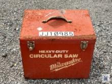 MILWAUKEE 10-1/4'' HEAVY DUTY CIRCULAR SAW W/ CARRY CASE, SN:607-10985