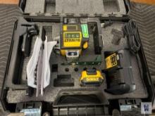 2021 DEWALT DW089LG 12V MAX 3x360 DEGREE GREEN LINE LASER, SN-050243