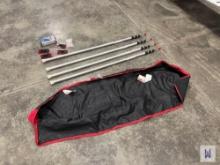 ZIPWALL 12 (4 PACK) SPRING LOADED DUST BARRIER POLES