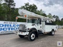 2008 INTERNATIONAL 7400 WORKSTAR BUCKET TRUCK, VIN # 1HTWEAAR78J650693