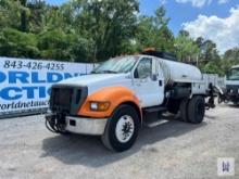 2006 FORD F-650XL SUPER DUTY DISTRIBUTOR TRUCK, VIN # 3FRWF65N06V342759