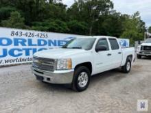 2012 CHEVROLET SILVERADO 1500 LT PICKUP TRUCK, VIN # 3GCPKSE7XCG250551