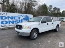 2007 FORD F-150XLT PICKUP TRUCK, VIN # 1FTPW12V17KB81264