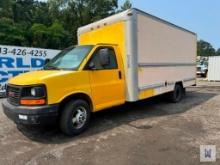 2009 GMC SAVANA BOX TRUCK, VIN # 1GDJG31K791902486