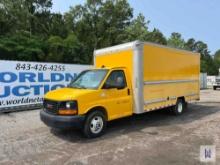 2016 GMC SAVANA BOX TRUCK, VIN # 1GD37TCG8G1293259