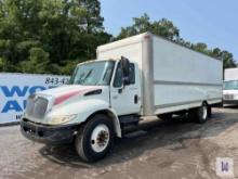 2004 INTERNATIONAL 4300 DT466 BOX TRUCK, VIN # 1HTMMAAM24H593481