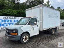 2005 CHEVROLET EXPRESS BOX TRUCK, VIN # 1GBHG31U551223528