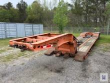 2007 TRAILKING TK110HDG-553 LOWBOY TRAILER, VIN # 1TKJ055377B020001