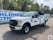 2017 FORD F-250XL UTILITY LUBE TRUCK, VIN # 1FDBF2B65HEE37605